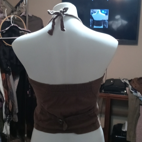 Brown vest M - Picture 3 of 5